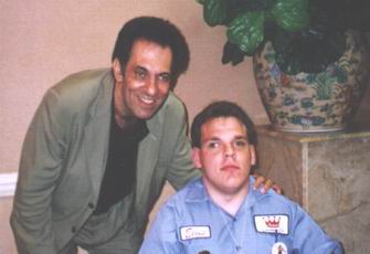 Larry Geller and me